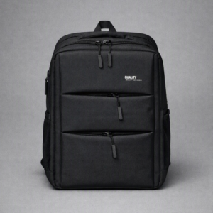 Classic Black Laptop Backpack