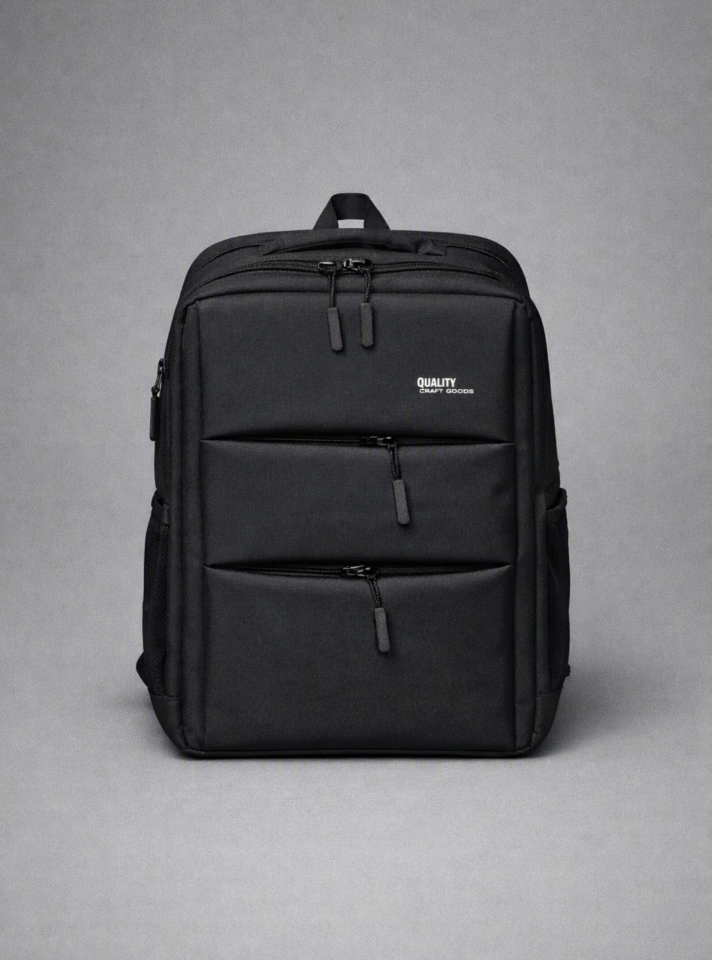 Classic Black Laptop Backpack